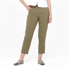 BASEMENT - Pantalón Recto Mujer Tiro alto