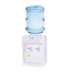 MABE - Dispensador de agua de Mesa 2 llaves Blanco - EMMCHB