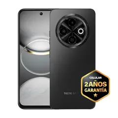 TECNO MOBILE - Celular TECNO|SPARK 30C 256GB | 4GB RAM | cámara posterior 50MP |cámara frontal 8MP| pantalla 6,67 pulgadas |Con cargador + Case | Color Negro
