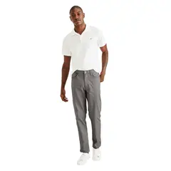 DOCKERS - Jean 5 Bolsillos Hombre Recto de Algodón