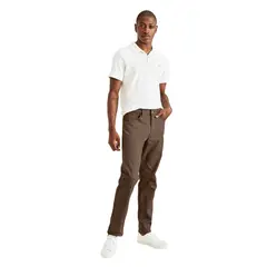 DOCKERS - Jean 5 Bolsillos Hombre Recto de Algodón