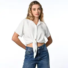 DENIMLAB - Camisa Mujer Manga corta
