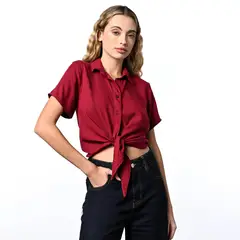 DENIMLAB - Camisa Mujer Manga corta