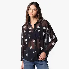 DENIMLAB - Camisa Mujer Manga larga