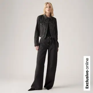 LEVIS - Jean Wide leg Mujer Tiro medio