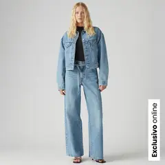 LEVIS - Jean Wide leg Mujer Tiro medio