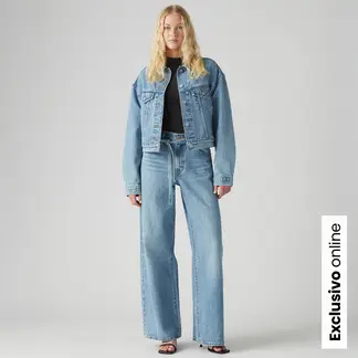 LEVIS - Jean Wide leg Mujer Tiro medio
