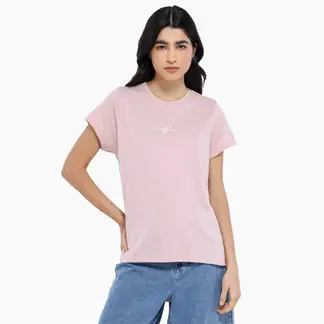 SYBILLA - Camiseta Mujer Manga corta de Algodón