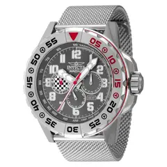 INVICTA - Reloj Unisex Racing. Reloj Acero inoxidable Plateado