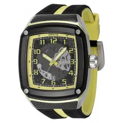 INVICTA - Reloj Hombre Racing. Reloj Silicona Amarillo