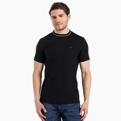 MOSSIMO - Camiseta Hombre Manga larga de Algodón