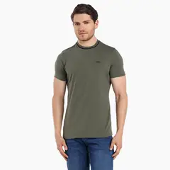 MOSSIMO - Camiseta Hombre Manga larga de Algodón