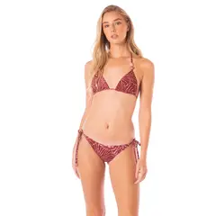 KIBYS - Top de vestido de baño con estampado