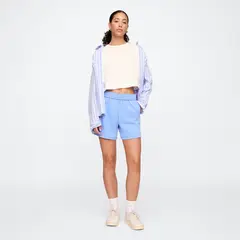 GAP - Short Mujer Tiro alto de Algodón