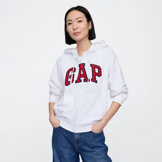 GAP - Hoodi Mujer con Logo de Algodón