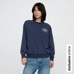 GAP - Saco Mujer con Estampado de Algodón