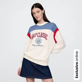 GAP - Saco Mujer con Estampado de Algodón