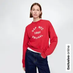 GAP - Saco Mujer con Estampado de Algodón
