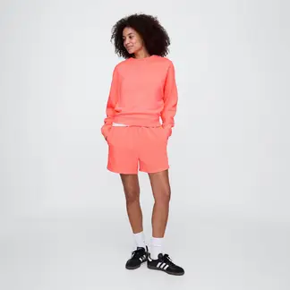 GAP - Short Mujer Tiro alto de Algodón