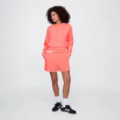 GAP - Short Mujer Tiro alto de Algodón