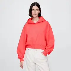 GAP - Hoodie Mujer con Logo de Algodón