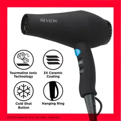 REVLON - Secador de cabello RVDR5251N4 Número de velocidades 3