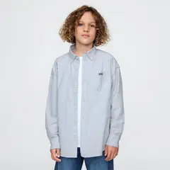 GAP - Camisa Niño Con Logo Manga larga