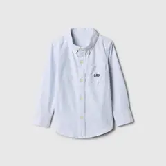 GAP - Camisa Bebé niño Con Logo Manga larga Algodón