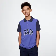GAP - Camiseta polo Niño Con Logo Manga corta Algodón