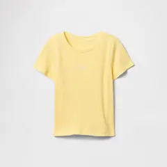 GAP - Camiseta Bebé niña con Logo Manga corta Algodón