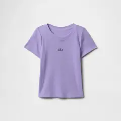 GAP - Camiseta Bebé niña con Logo Manga corta Algodón
