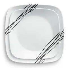 CORELLE - Vajilla Corelle: Sketch 4 puestos 12 piezas