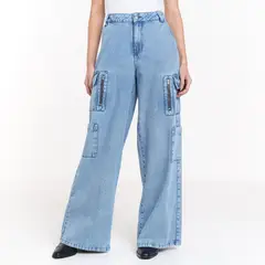 MOSSIMO - Jean Mujer Tiro alto