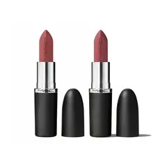MAC COSMETICS - Labial LIPSTICK MACXIMAL MAC COSMETICS: Incluye 2 productos