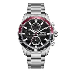 SLAZENGER - Relojes Hombre. Relojes Acero Inoxidable Plateado SL.09.2396.2.02