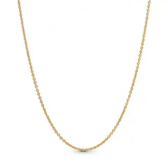 PANDORA - Collar Cadena de Cable Recubrimiento en Oro