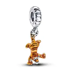 PANDORA - Charm Tigger de Winnie the Pooh de Disney Plata Esterlina