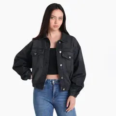 DOO AUSTRALIA - Chaqueta Mujer Oversize de Algodón