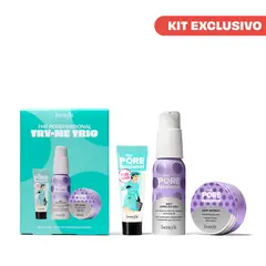 BENEFIT - Kit mascarilla + desmaquillante + primer líquido The Porefessional Try Me Trio