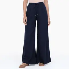 BASEMENT - Pantalon Recto Mujer Tiro medio