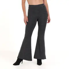 MOSSIMO - Pantalón Flare Mujer Tiro alto