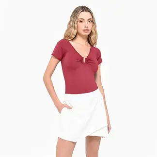 MOSSIMO - Body Mujer Manga corta