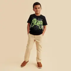 FEDERATION - Camiseta Niño con Estampado Manga corta Algodón