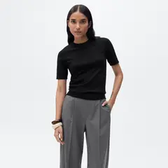 MANGO - Saco Mujer Tejido