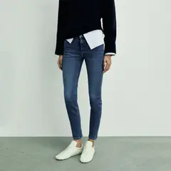 MANGO - Jean Skinny Mujer Tiro medio