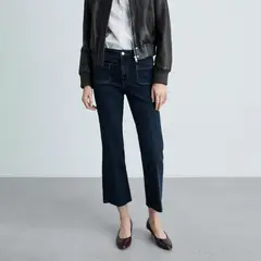 MANGO - Jean Flare de Algodón