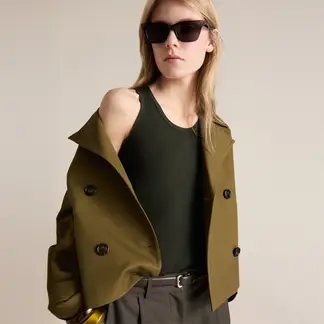 MANGO - Top esqueleto Mujer Sin mangas
