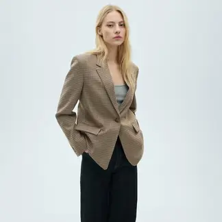 MANGO - Blazer Mujer