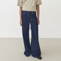 MANGO - Jean Wide leg de Algodón