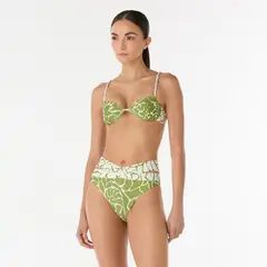 PALMACEA SWIMWEAR - Top vestido de baño Alicia Fara con varilla y copa prehormada